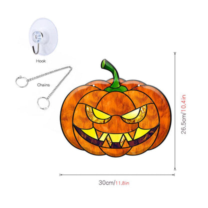 Halloween Pumpkin Bat Ghost Acrylic Hang Decorations