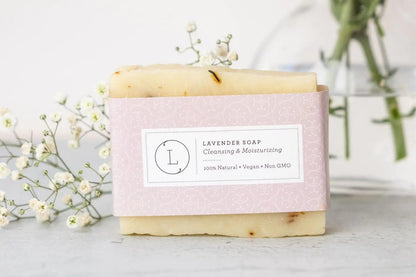 Lavender Soap Bar, Natural Handmade Soap, Vegan Skincare gift