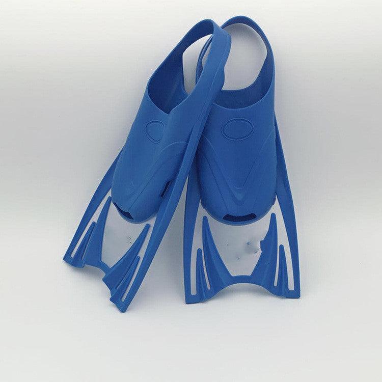 Children's Snorkeling Silicone Fins Swimming Training Diving Equipment