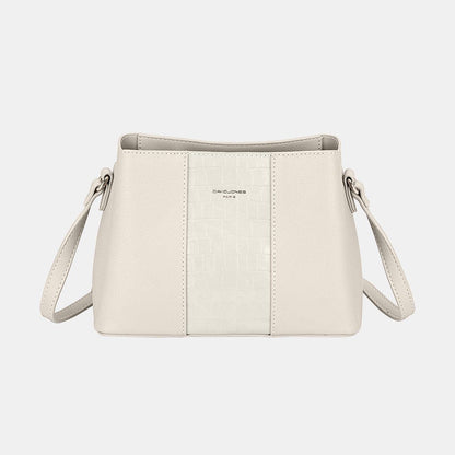 David Jones PU Leather Crossbody Bag