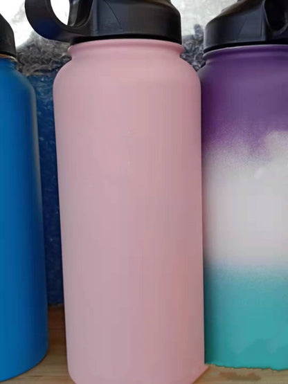 Stainless Steel Wide-mouth Outdoor Sports Vacuum Flask