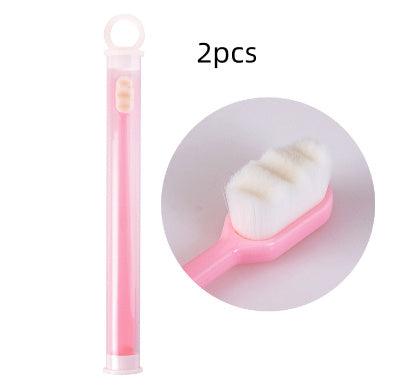 Ultra-fine Toothbrush Super Soft Bristle Deep Cleaning Brush Portable For Oral Care Tools Teeth Care Oral Cleaning Travel