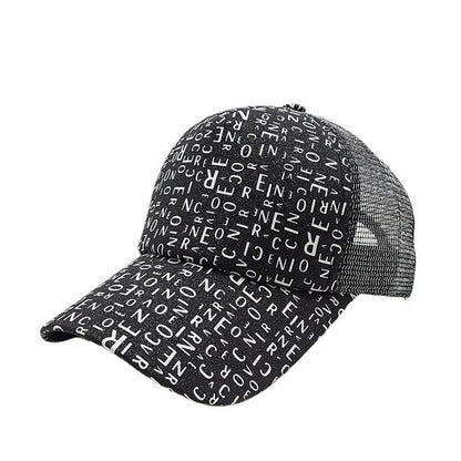 Women's All-match Sequin Shade Fashion Casual Baseball Hat