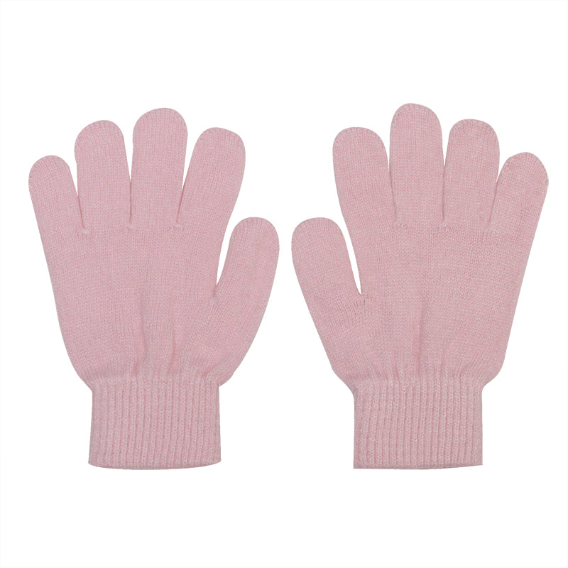 Pure Cashmere Boys And Girls Children's Five Finger Gloves