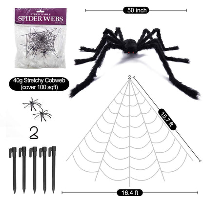 Halloween Spider Web Decoration Props