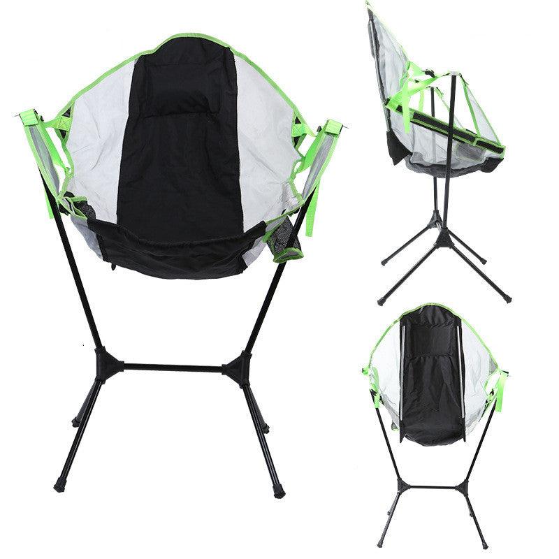 Moon Folding Outdoor Rocking Chair