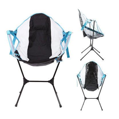 Moon Folding Outdoor Rocking Chair