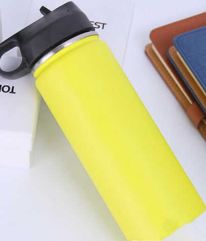 Stainless Steel Wide-mouth Outdoor Sports Vacuum Flask