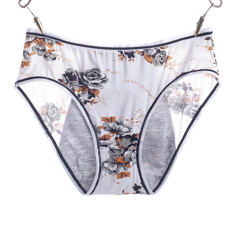 Printed Cute Girly Underwear Front And Back Leakproof