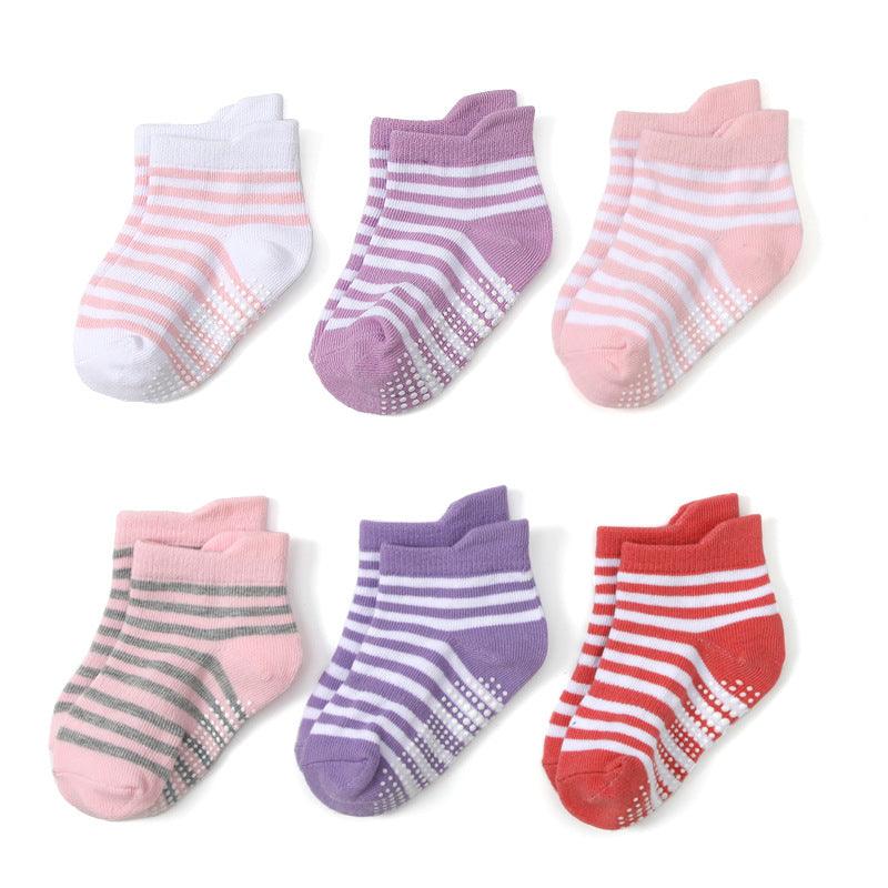 Children's Non-slip Glue Floor Socks