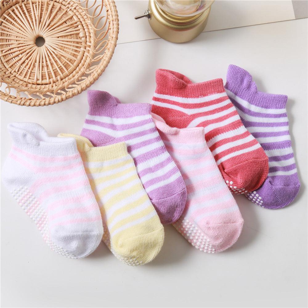 Children's Non-slip Glue Floor Socks