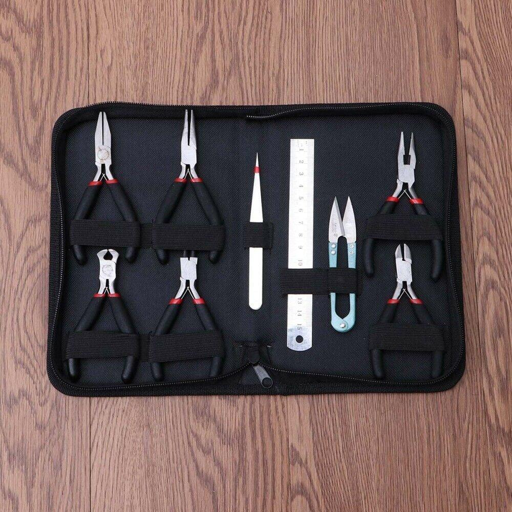 Tongs Leather Bag Hand Tool Set