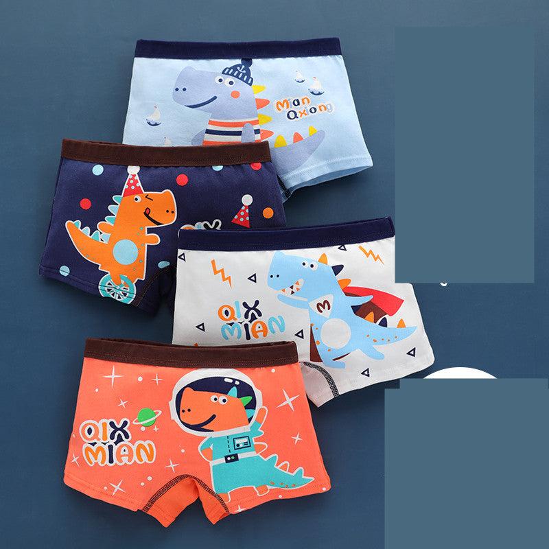 Boys No Butt Cotton Boxer Briefs