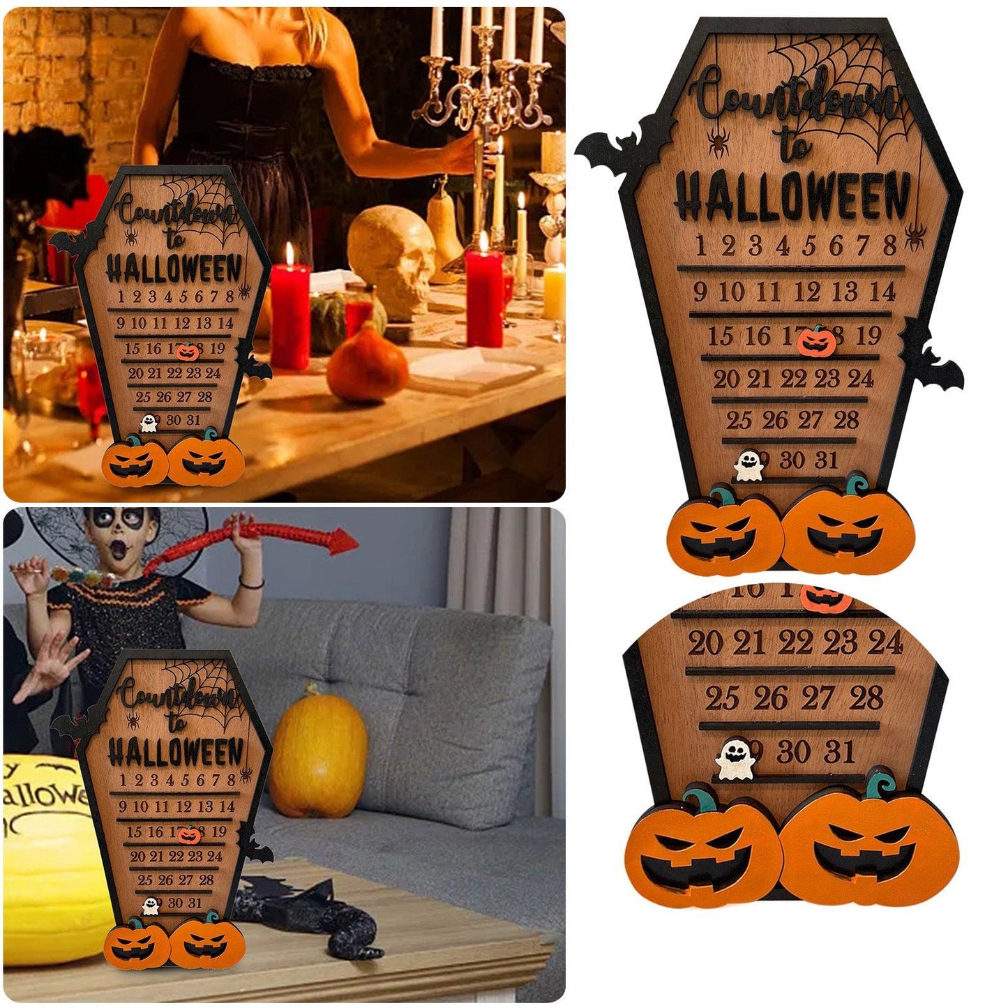 Wooden Halloween Decoration American Style