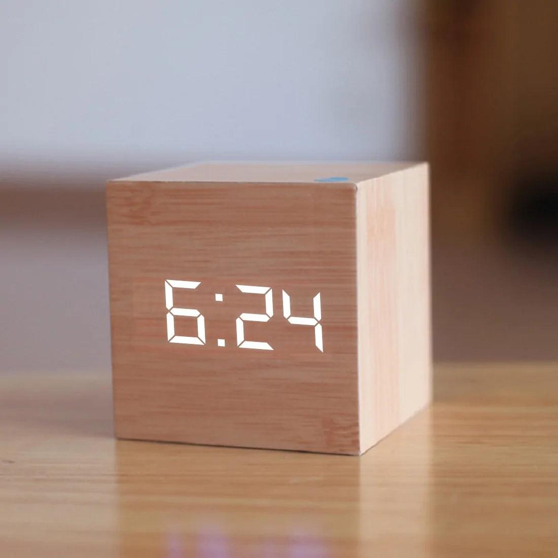 Alarm Clock Wood