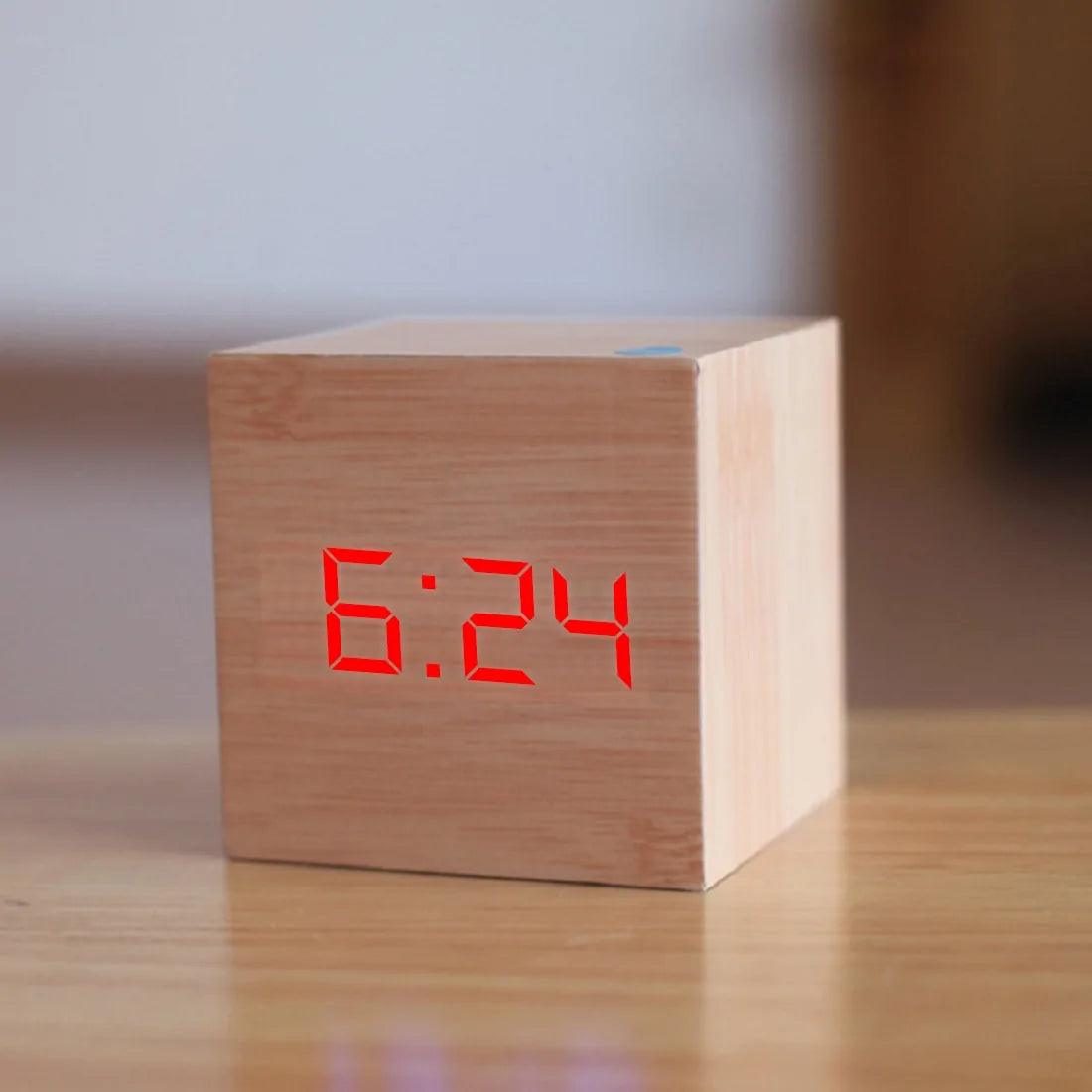 Alarm Clock Wood