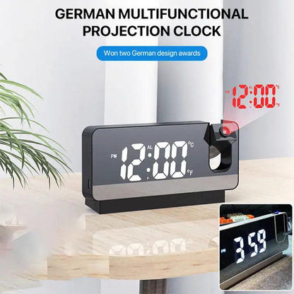 Mirror Projection Alarm Clock